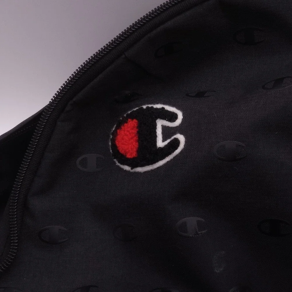 Adult Champion Mochila‎ Backpack - Black Standard Size Excellent Used Condition